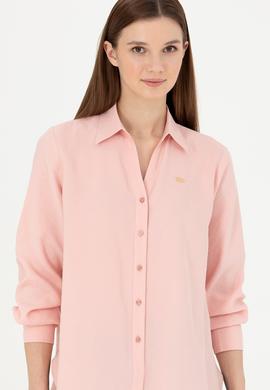 Kadın Pudra Uzun Kollu Gömlek - 50271829010