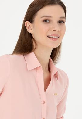 Kadın Pudra Uzun Kollu Gömlek - 50271829010