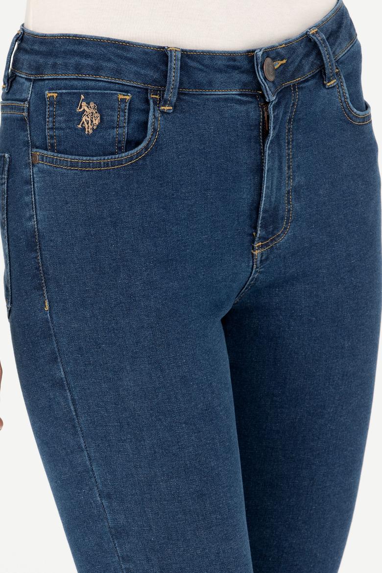 Kadın Mavi Jean Pantolon - 50272853006