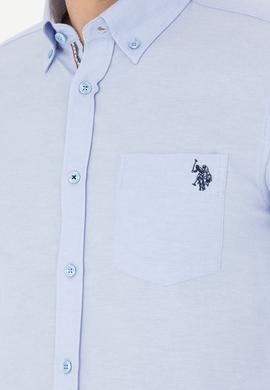 Erkek Mavi Uzun Kollu Gömlek - 50279439010