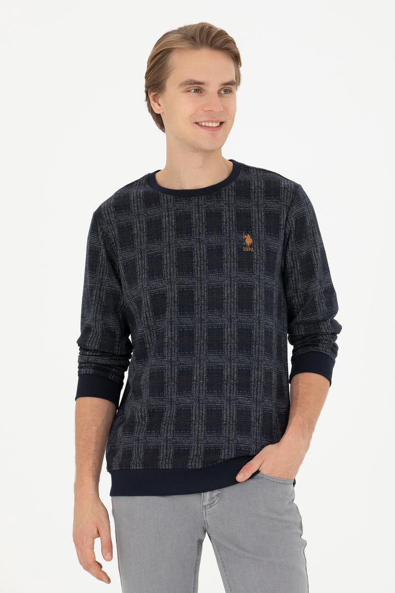 Erkek Lacivert Sweatshirt - 50270835007