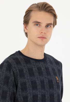 Erkek Lacivert Sweatshirt - 50270835007