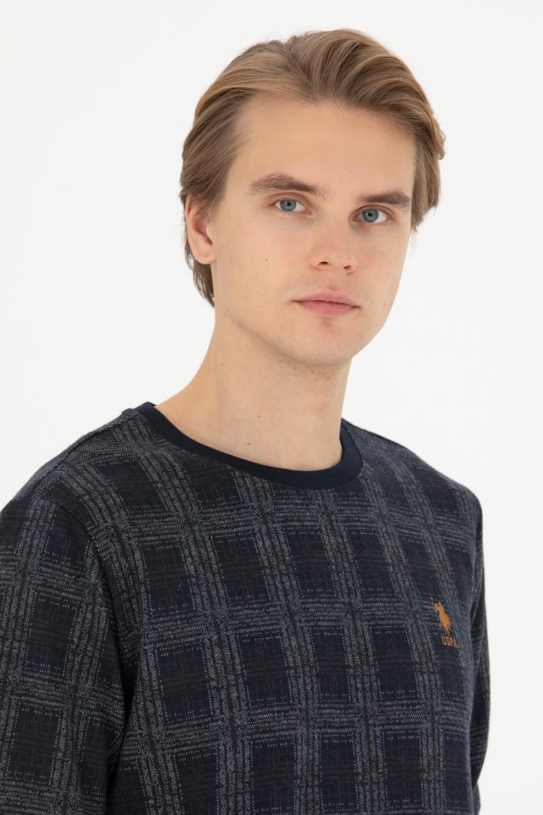 Erkek Lacivert Sweatshirt - 50270835007