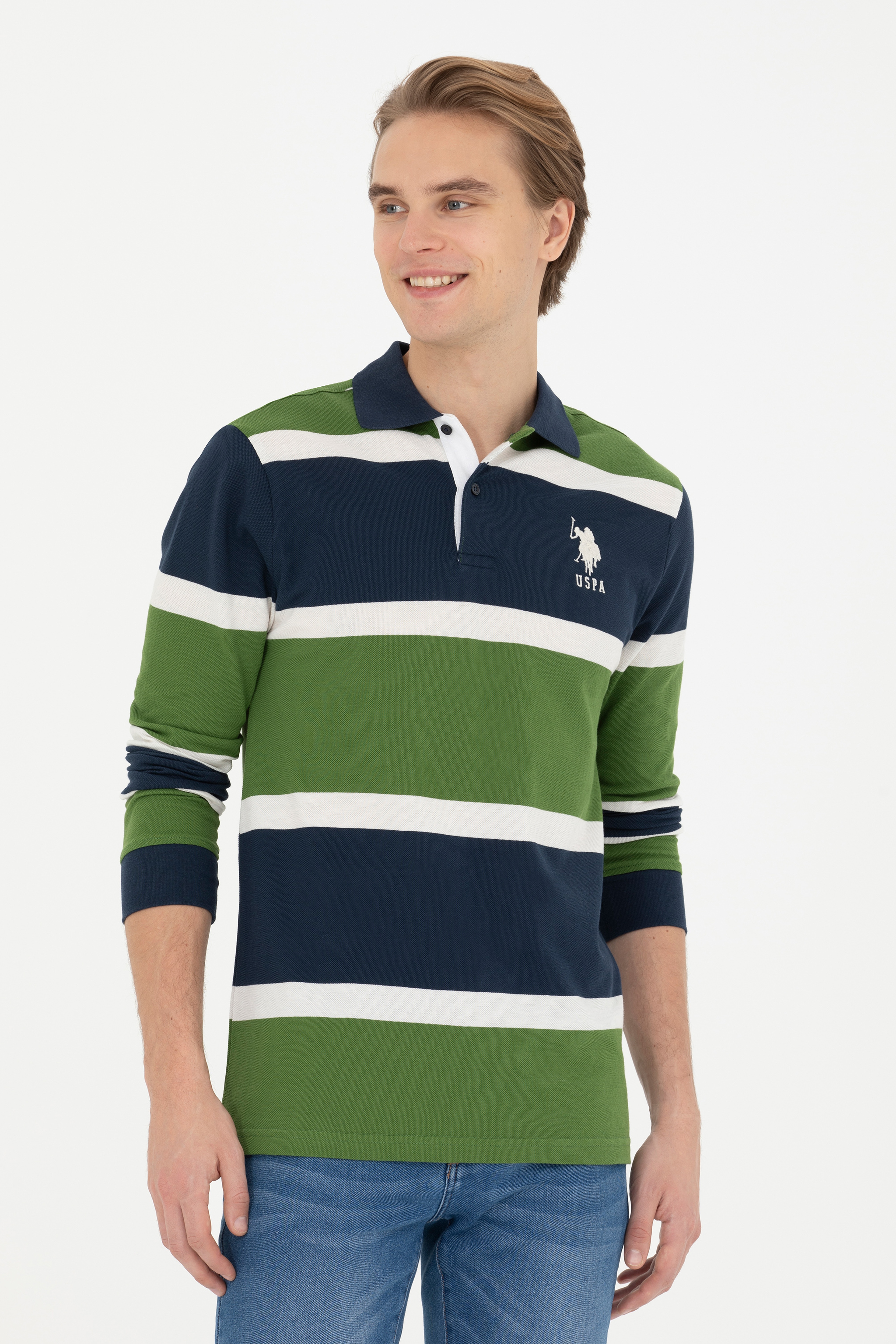 Erkek Yeşil Sweatshirt
