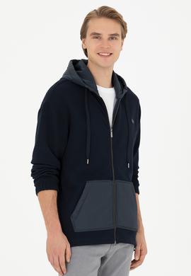 Erkek Lacivert Örme Hırka - 50270820008