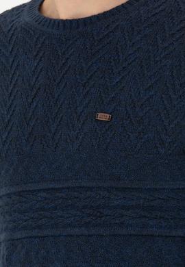 Erkek Lacivert Kazak - 50271046008