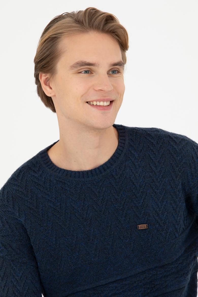 Erkek Lacivert Kazak - 50271046008