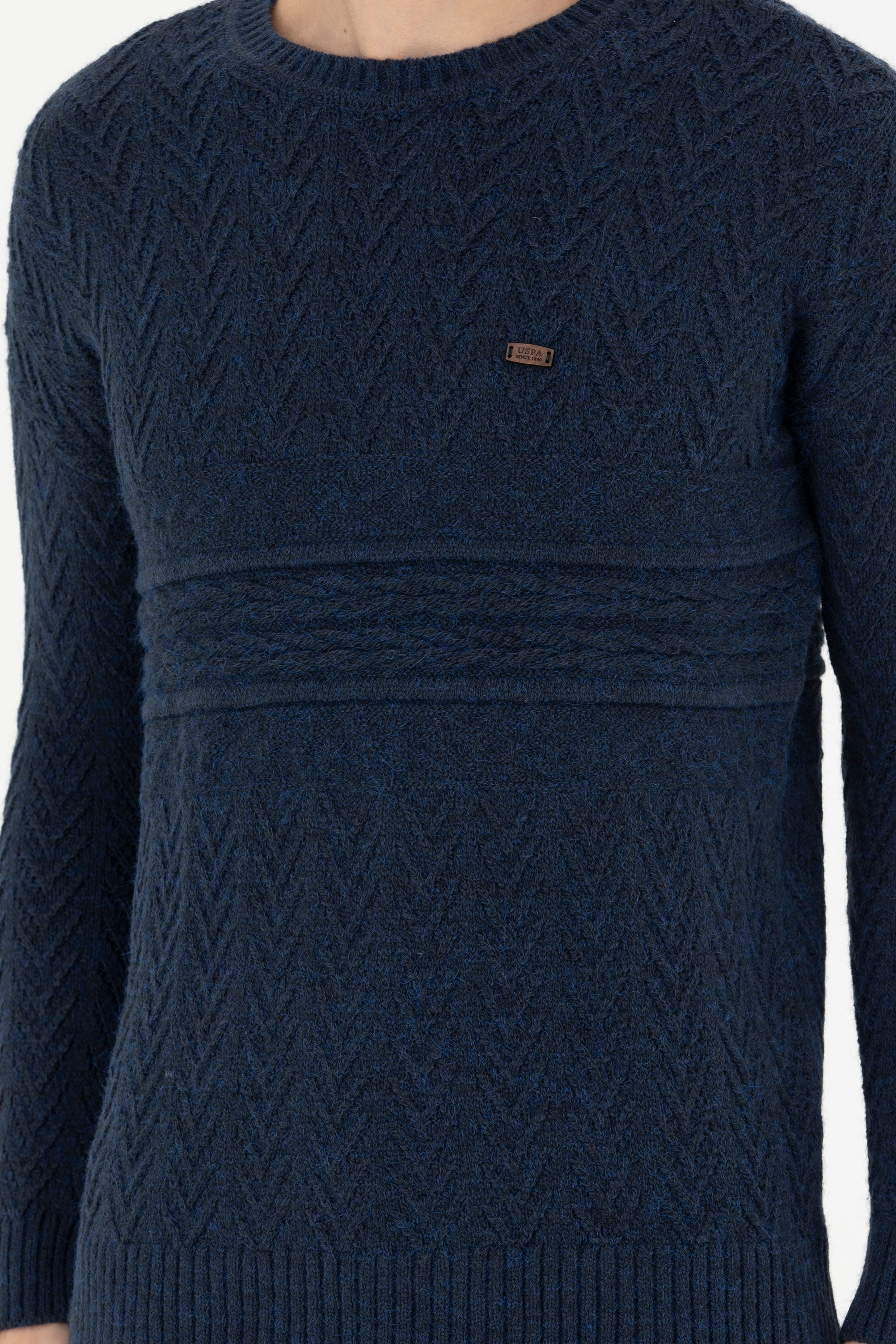 Erkek Lacivert Kazak - Image 6