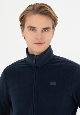 Erkek Lacivert Örme Hırka - 50278927009