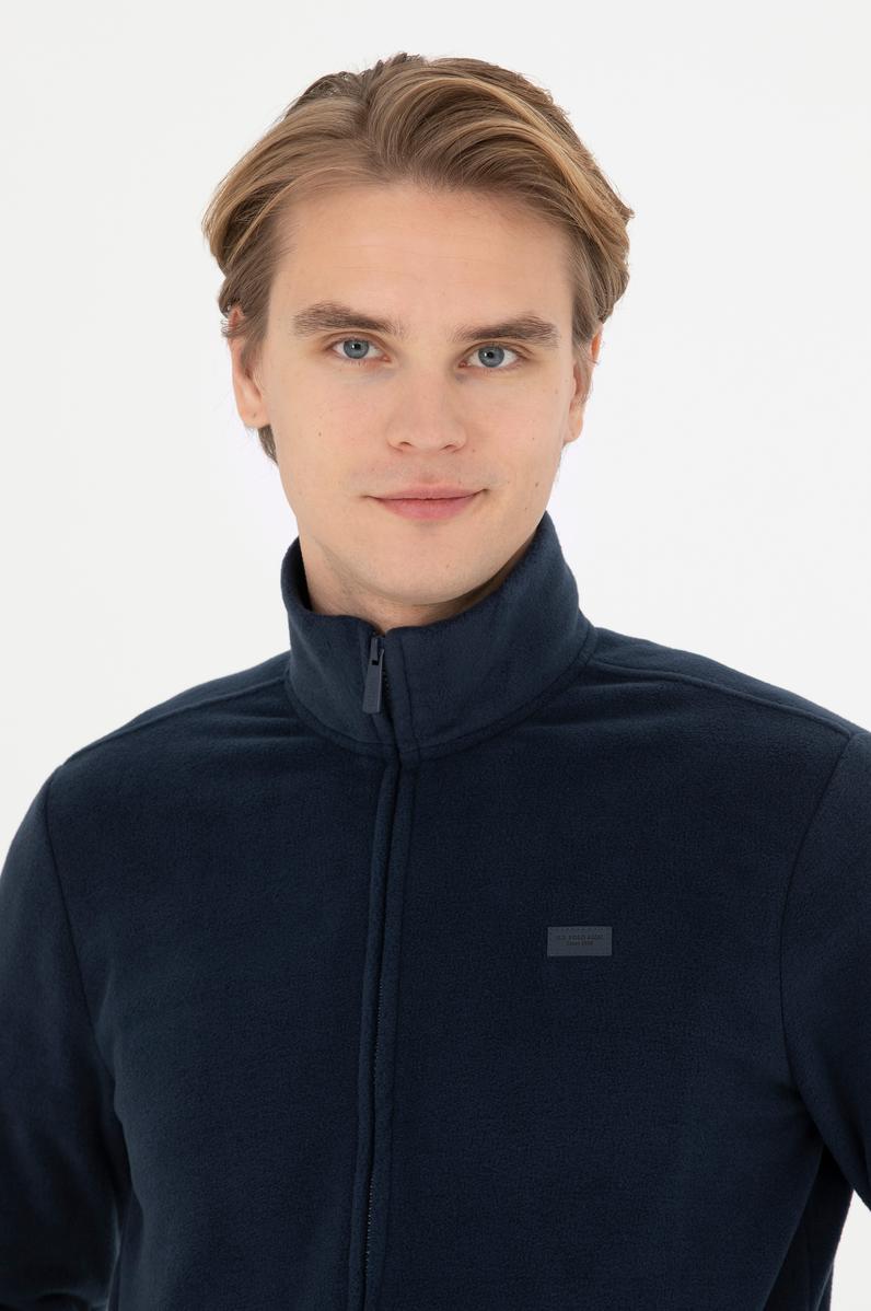 Erkek Lacivert Örme Hırka