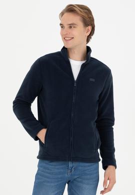 Erkek Lacivert Örme Hırka - 50278927009