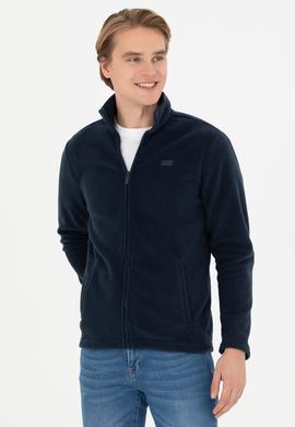 Erkek Lacivert Örme Hırka - 50278927009