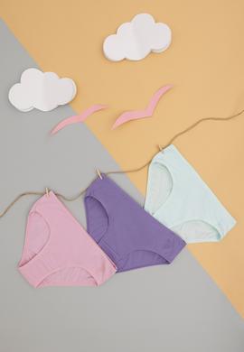 Kız Çocuk 3'lü Külot - 50288840001