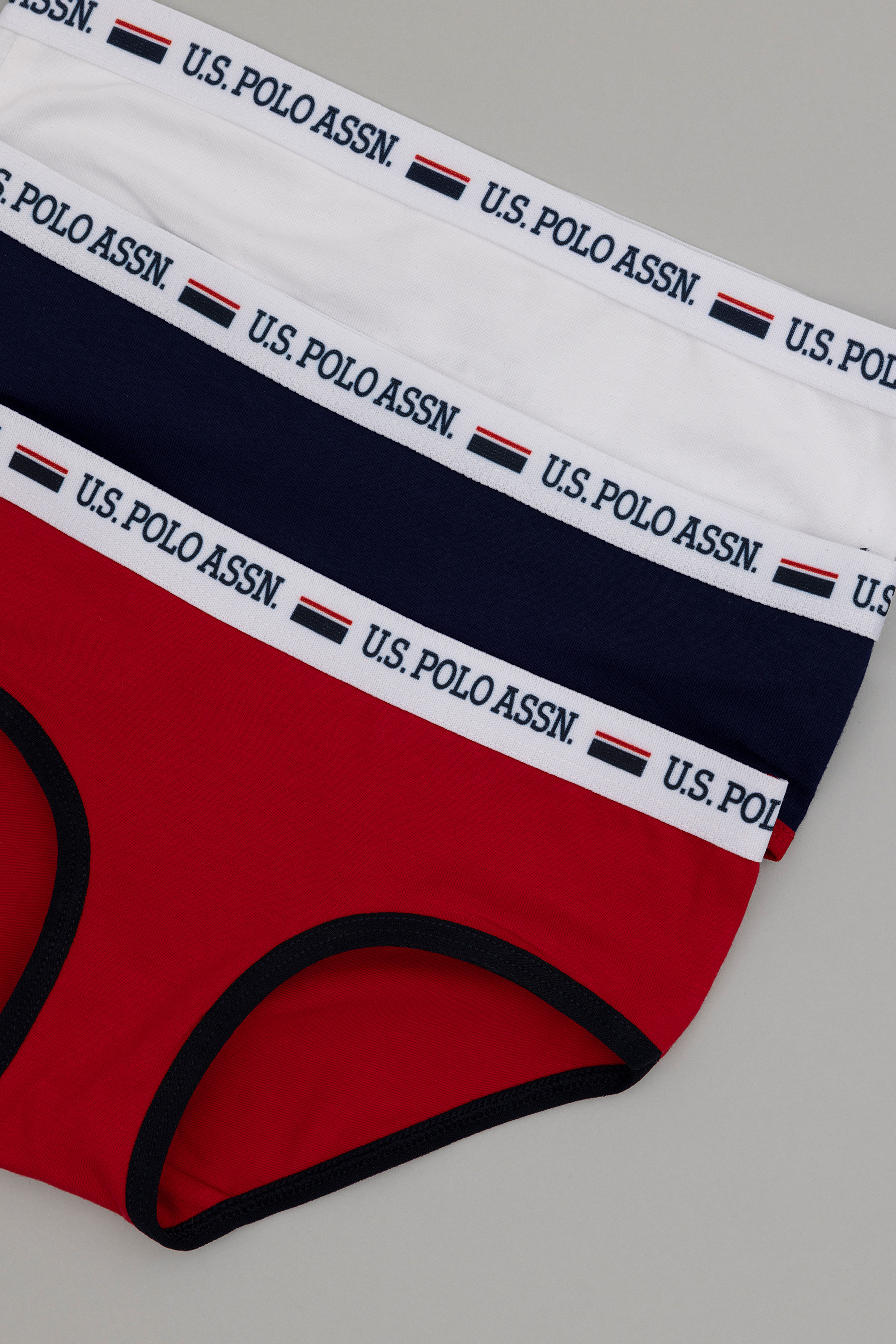 لباس زیر سه تکه استاندارد فیت دخترانه یو اس پولو | U.S. Polo Assn. - تصویر 6