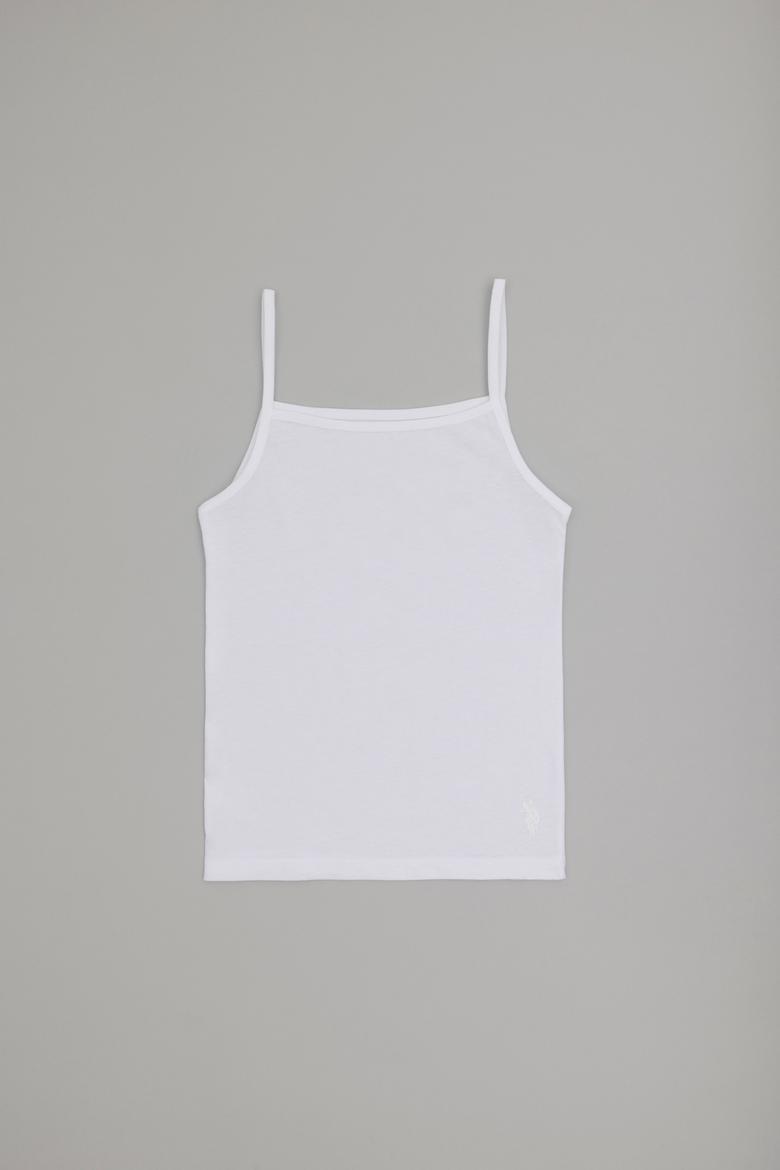 Kız Çocuk 2'li İp Askılı Atlet - 50288834003