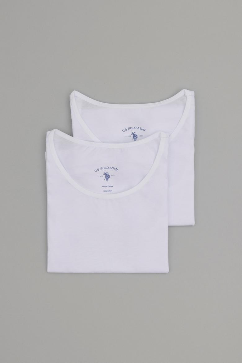 Kız Çocuk 2'li Bisiklet Yaka Basic Atlet - 50288835009