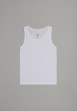 Kız Çocuk 2'li Bisiklet Yaka Basic Atlet - 50288835009