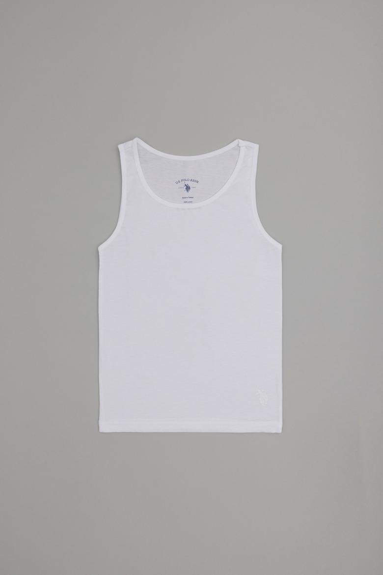 Kız Çocuk 2'li Bisiklet Yaka Basic Atlet - 50288835009