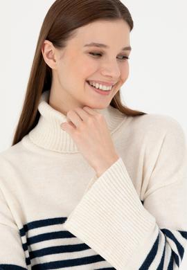 Kadın Taş Boğazlı Kazak - 50277278018