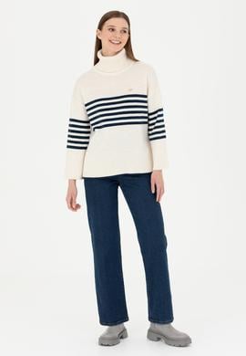 Kadın Taş Boğazlı Kazak - 50277278018