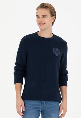 Erkek Lacivert Kazak - 50270998005