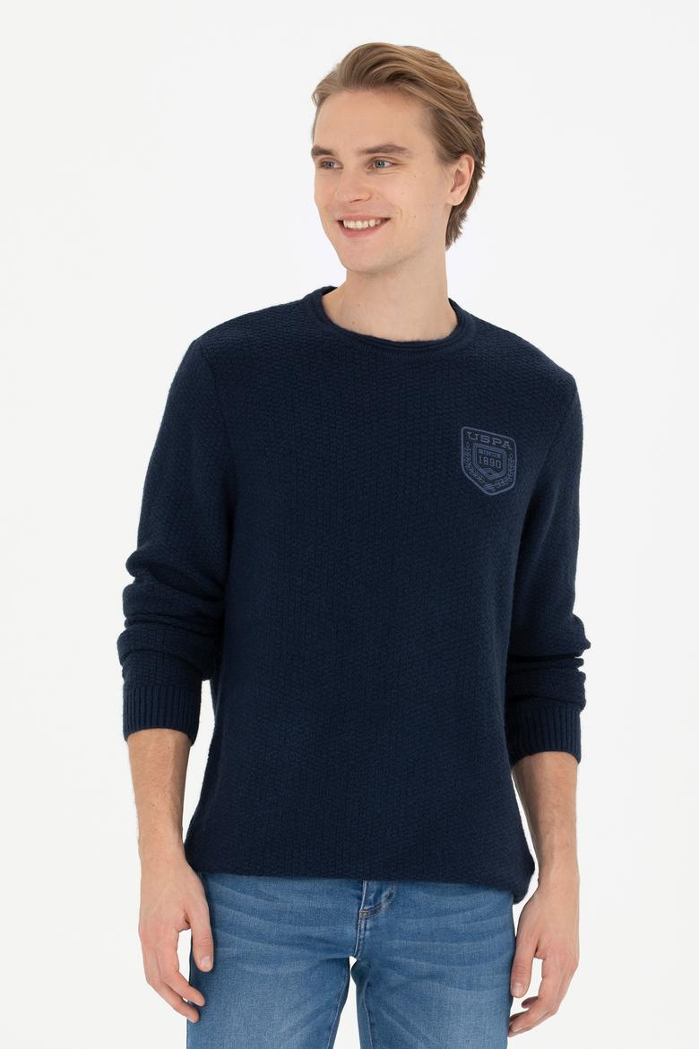 Erkek Lacivert Kazak