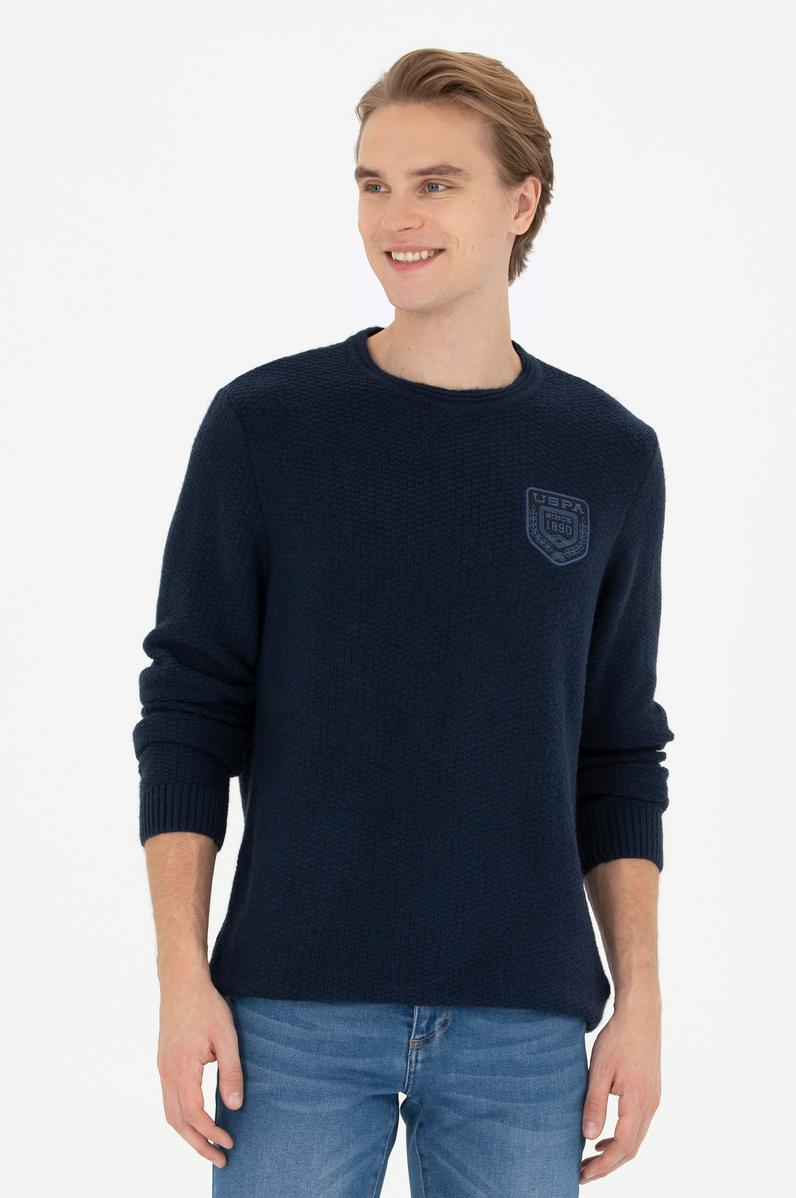 Erkek Lacivert Kazak