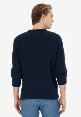 Erkek Lacivert Kazak - 50270998005