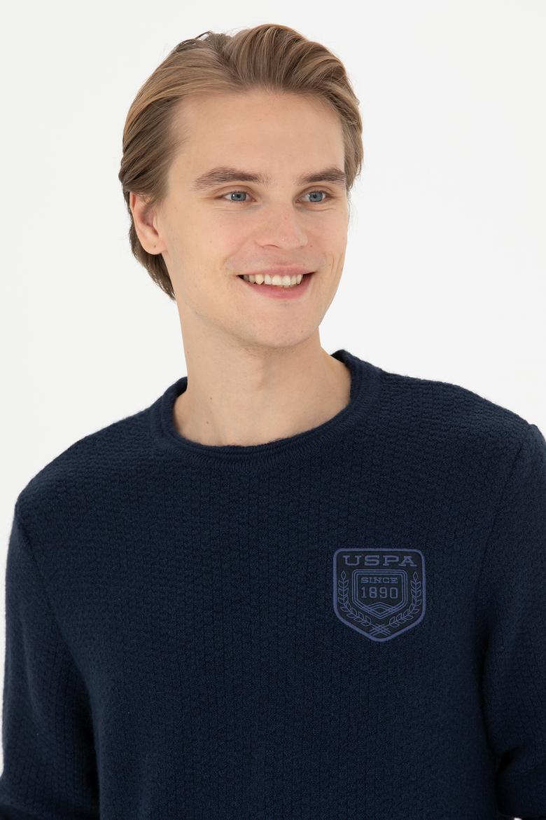 Erkek Lacivert Kazak - 50270998005