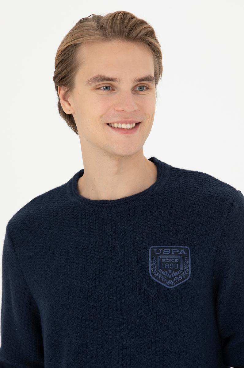 Erkek Lacivert Kazak