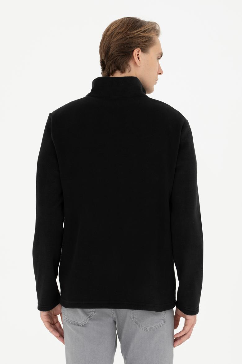 Erkek Siyah Örme Hırka - 50278927017