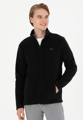 Erkek Siyah Örme Hırka - 50278927017