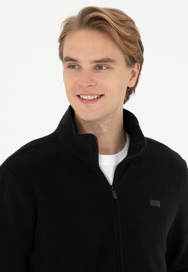 Erkek Siyah Örme Hırka - 50278927017