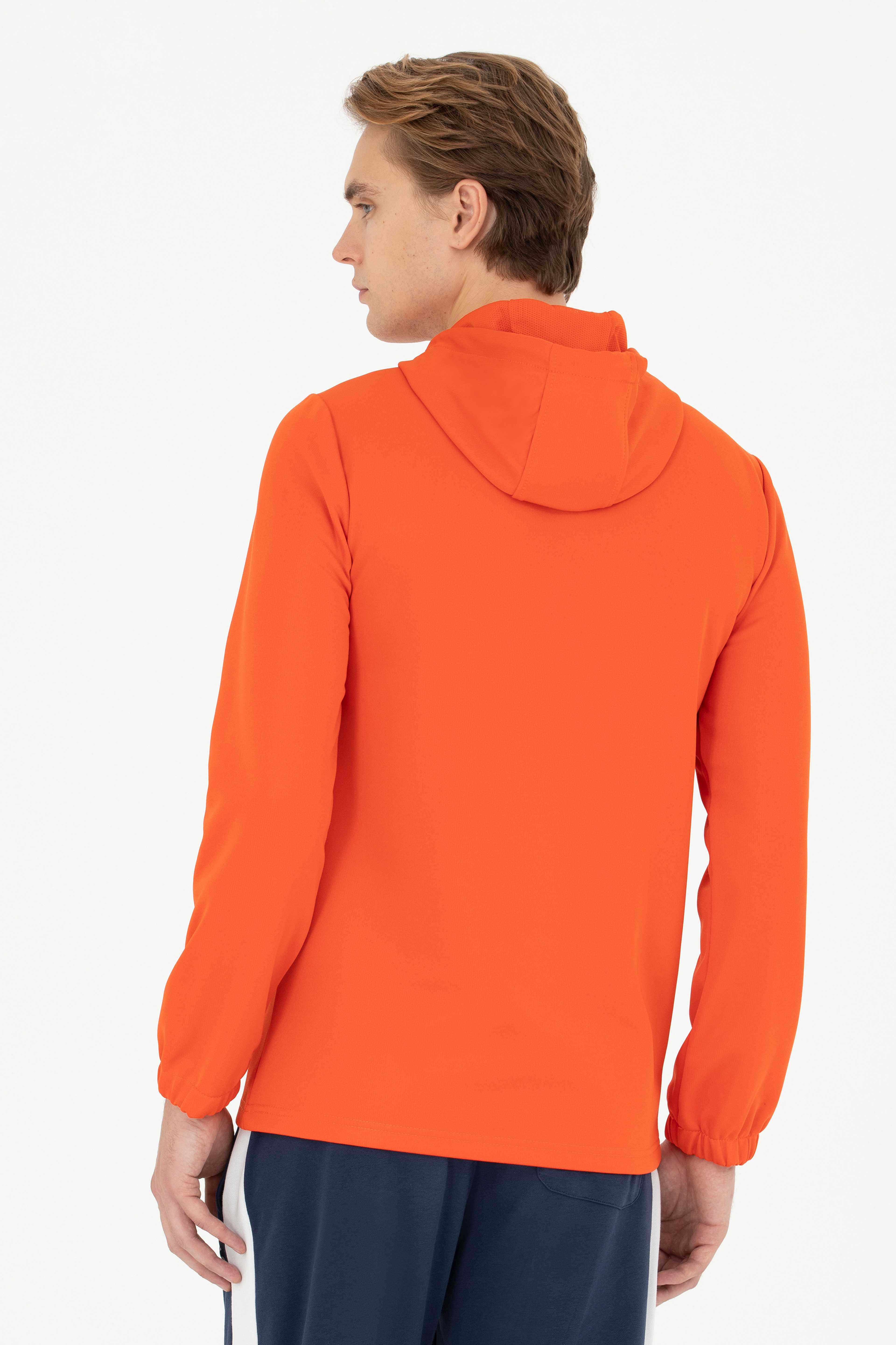 Erkek Turuncu Sweatshirt - Image 5