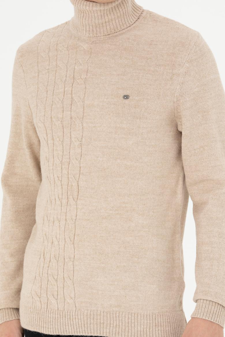 Erkek Taş Boğazlı Kazak - 50270982028