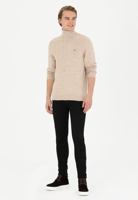 Erkek Taş Boğazlı Kazak - 50270982028