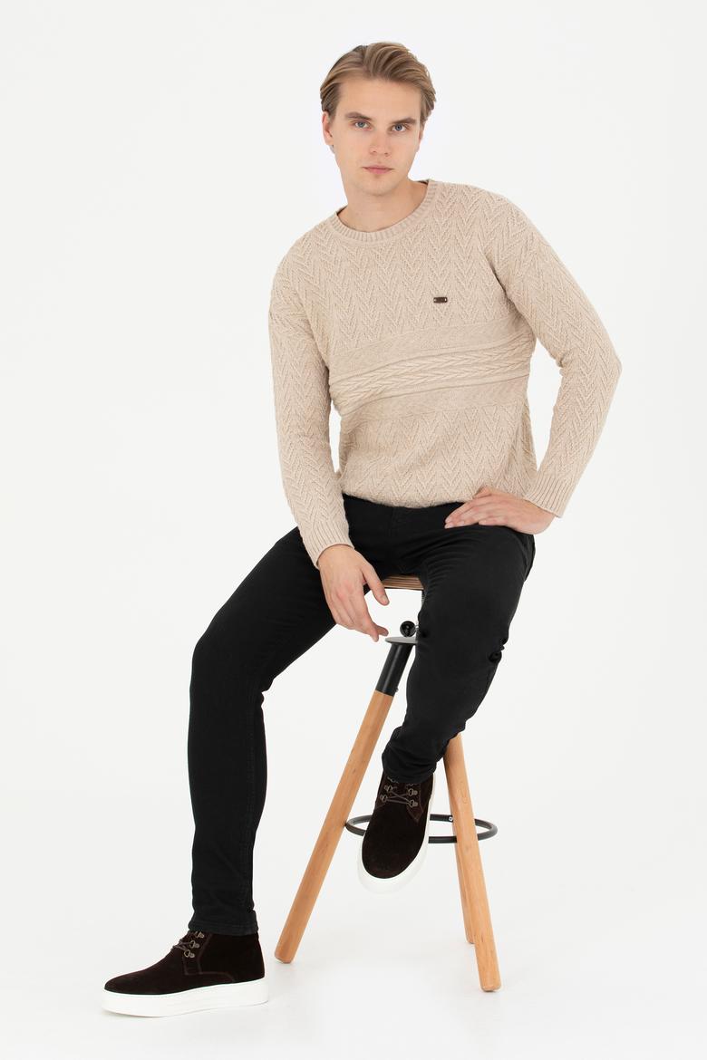 Erkek Taş Kazak - 50271046010