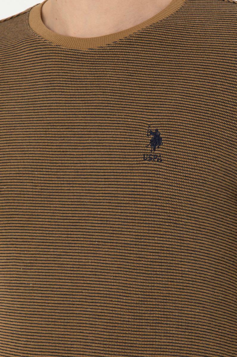 Erkek Açık Haki Sweatshirt