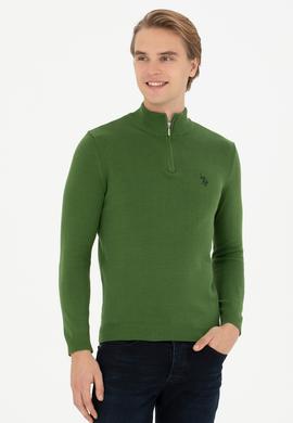 Erkek Yeşil Kazak - 50277114028