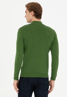 Erkek Yeşil Kazak - 50277114028