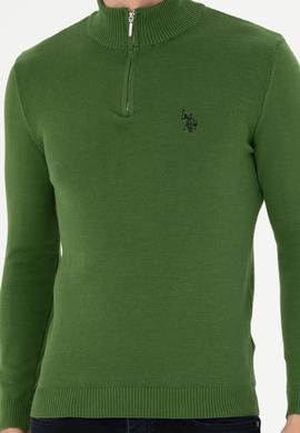 Erkek Yeşil Kazak - 50277114028