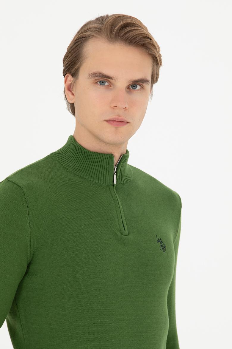 Erkek Yeşil Kazak - 50277114028