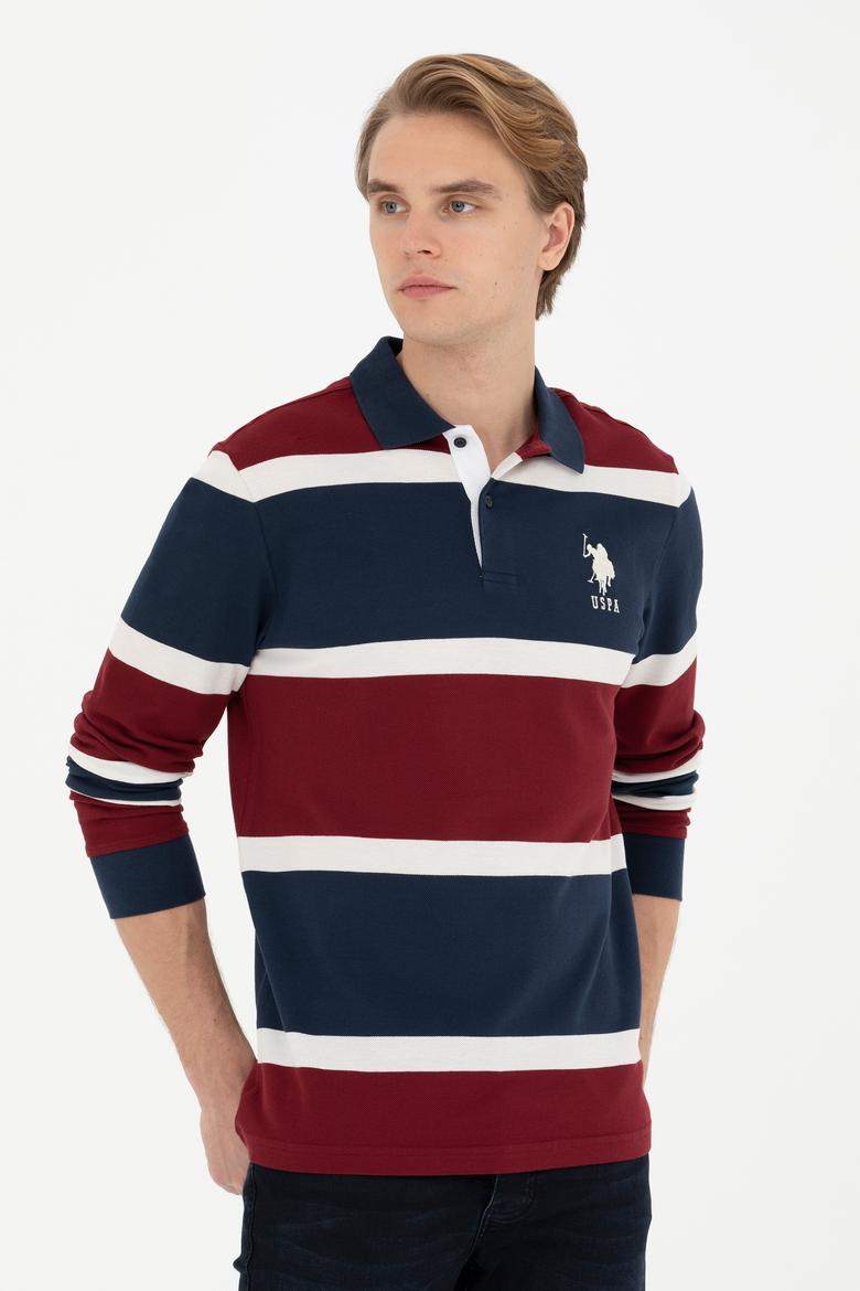 Erkek Bordo Sweatshirt - 50270886021