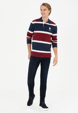 Erkek Bordo Sweatshirt - 50270886021