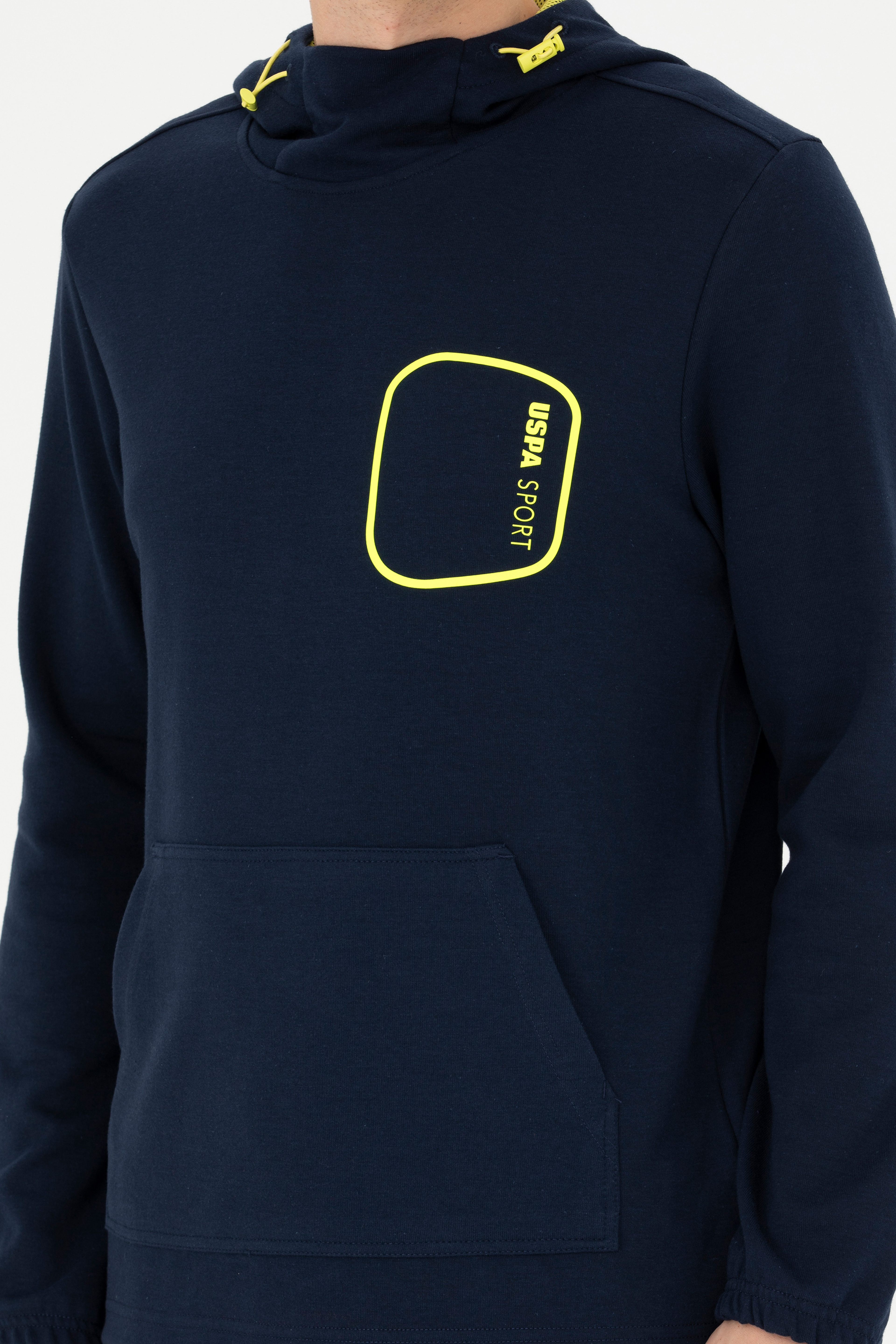 Erkek Lacivert Sweatshirt - Image 6