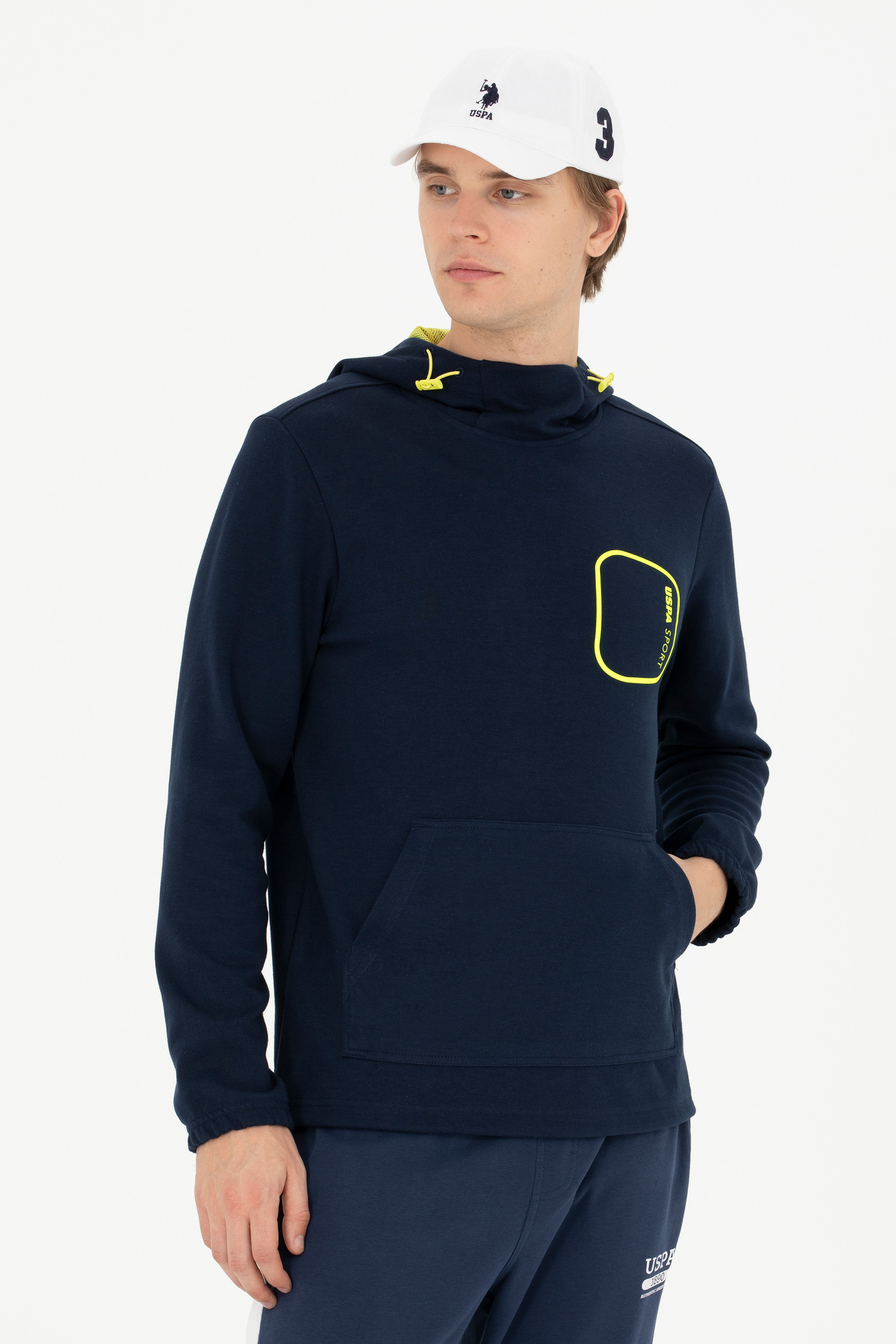 Erkek Lacivert Sweatshirt - Image 1