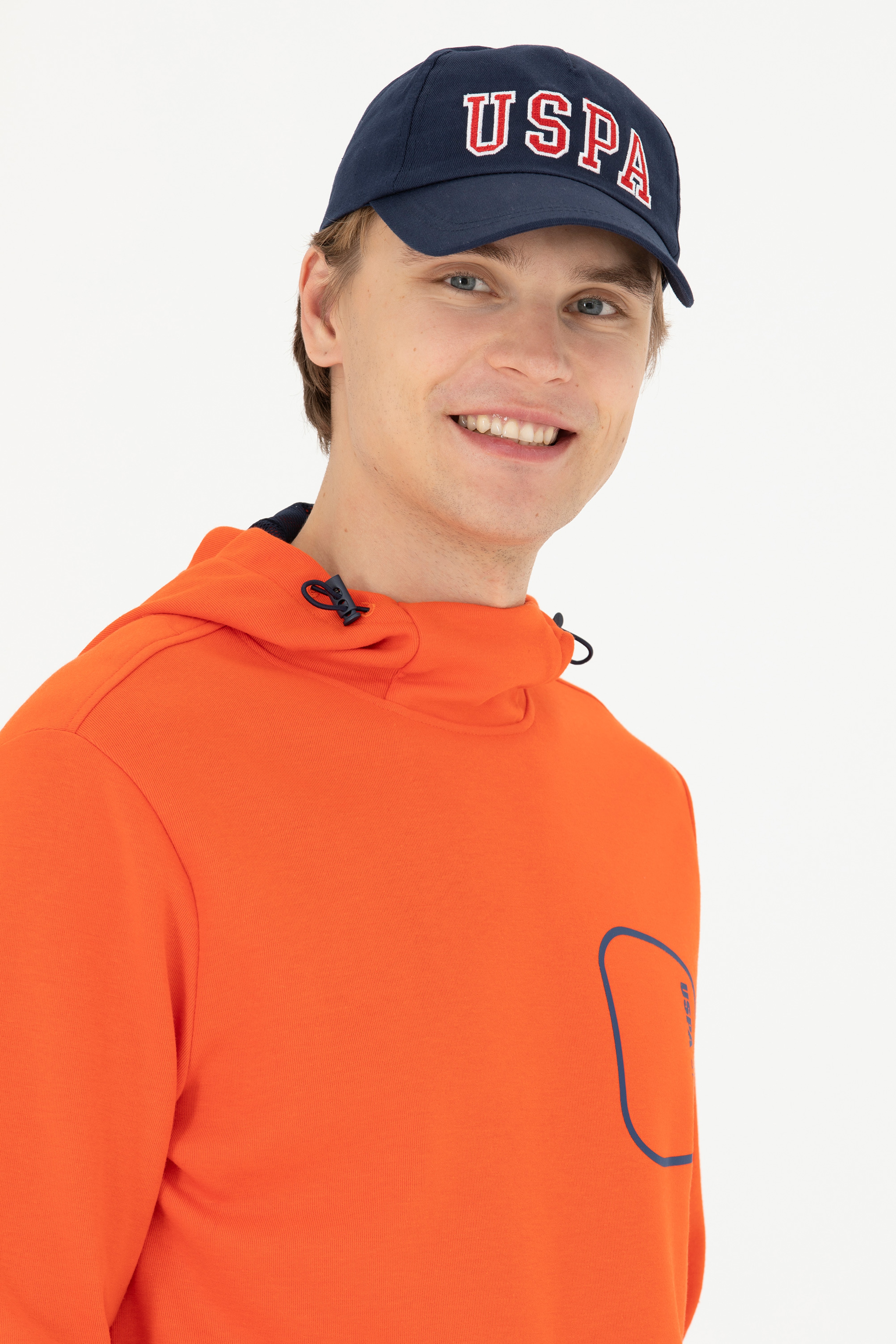 Erkek Turuncu Sweatshirt - Image 2