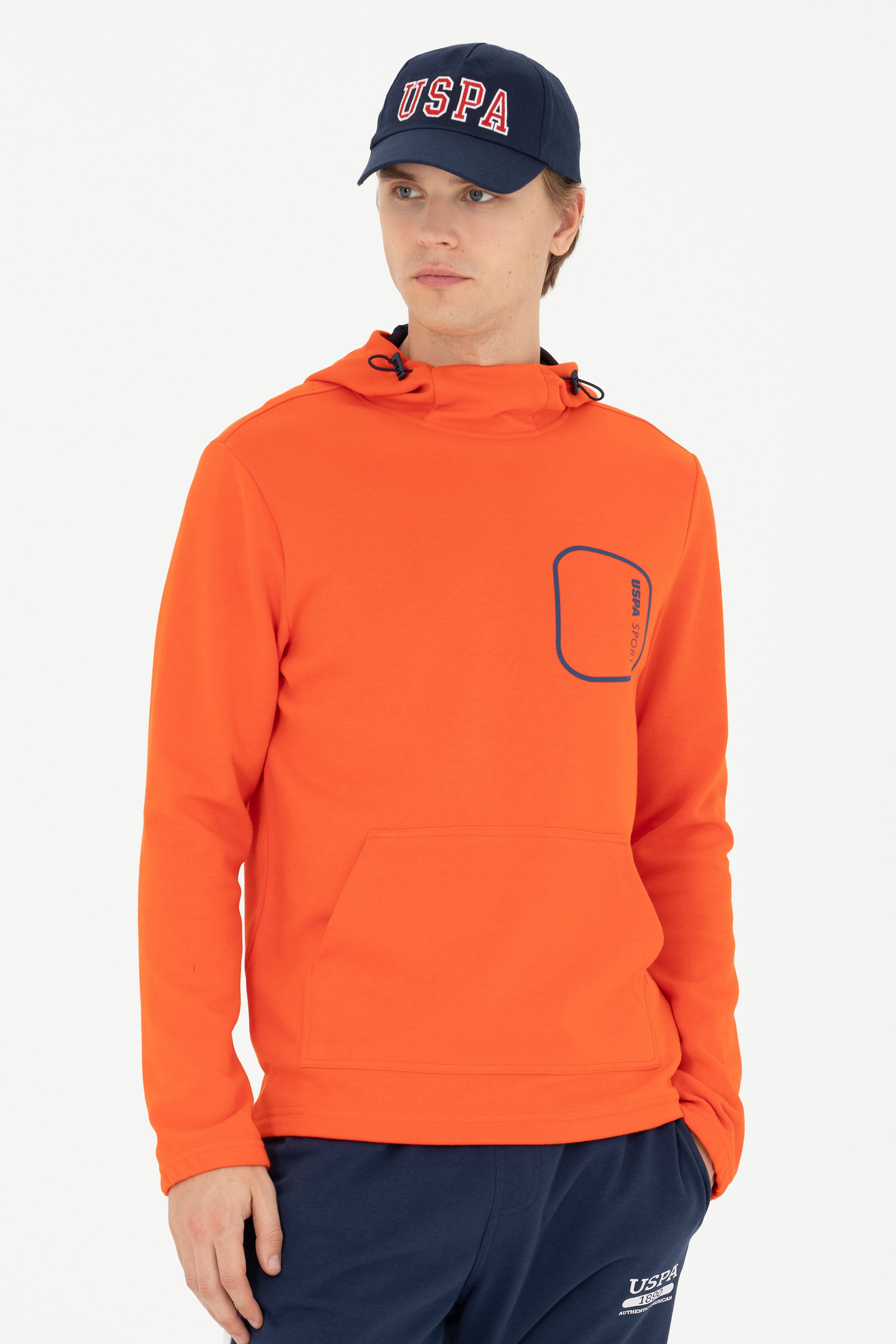 Erkek Turuncu Sweatshirt