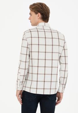 Erkek Taş Uzun Kollu Gömlek - 50279436036