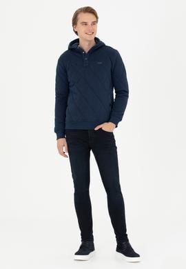 Erkek Lacivert Sweatshirt - 50270874007